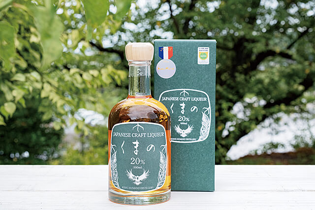 「Premier WAKAYAMA」のイメージ。JAPANESE CRAFT LIQUEUR くまの