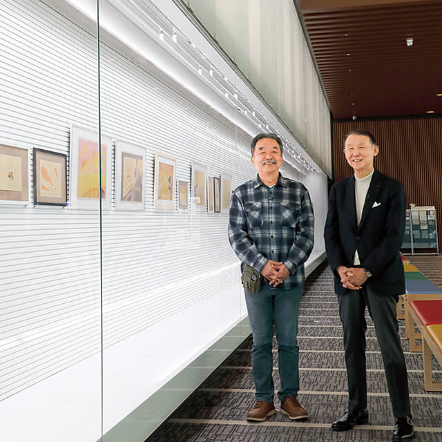 イラストレーター・絵本作家 はせがわゆうじ×岸本周平知事