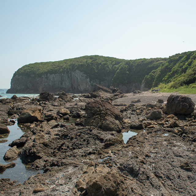 宇久井半島 地玉(じごく)の浜