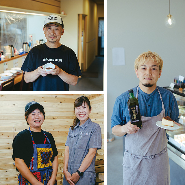 「食材や料理人のネットワークを作り、地元で消費する循環を作りたい」と嶋本さん。