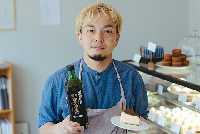 チーズケーキ（パティスリー ラール）の店主の嶋本有希さん
