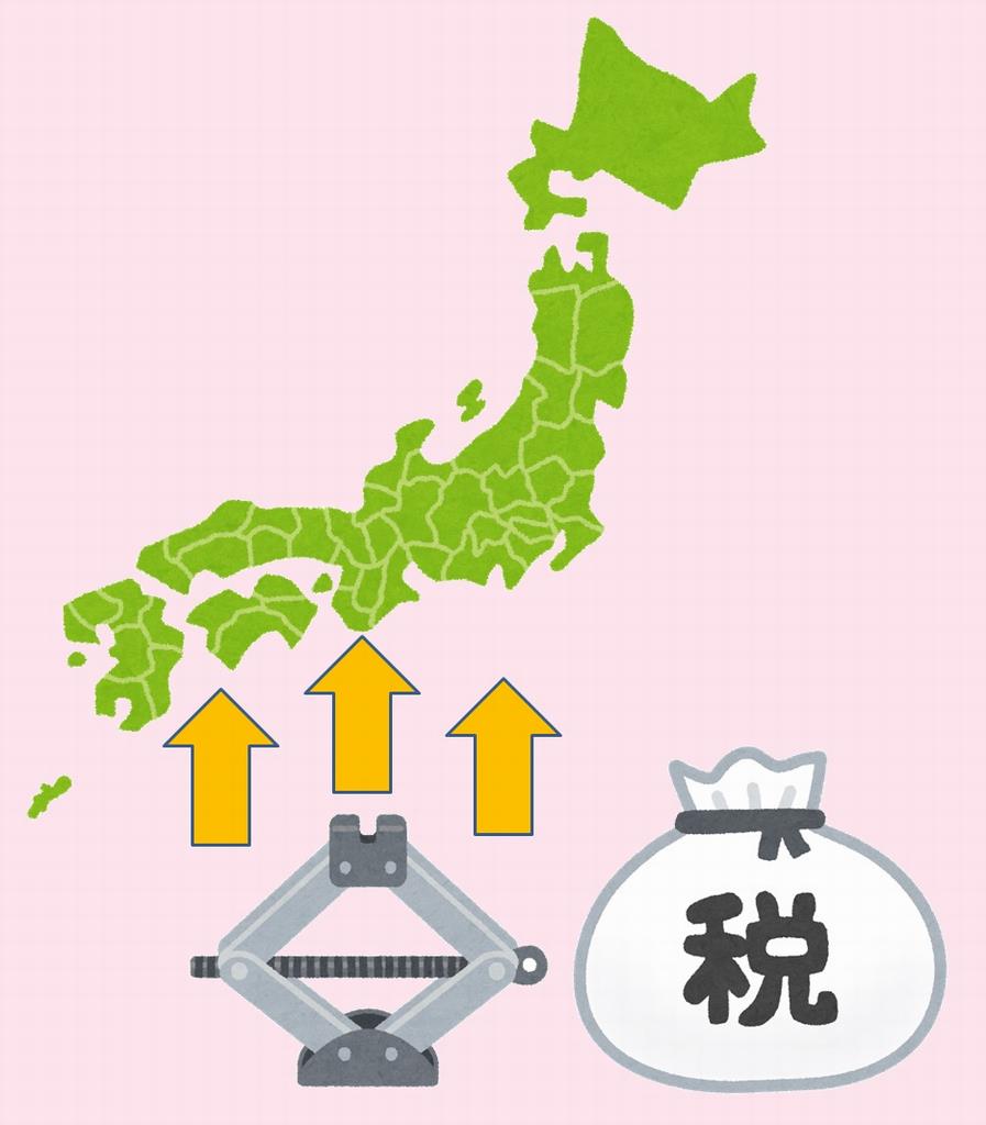 税金が日本を支えている図