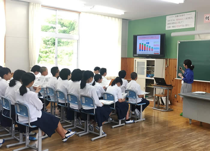 平成29年度統計出前授業 6月22日 和歌山県