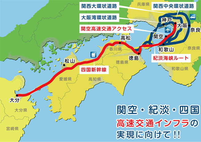 関空・紀淡・四国高速交通インフラ期成協議会