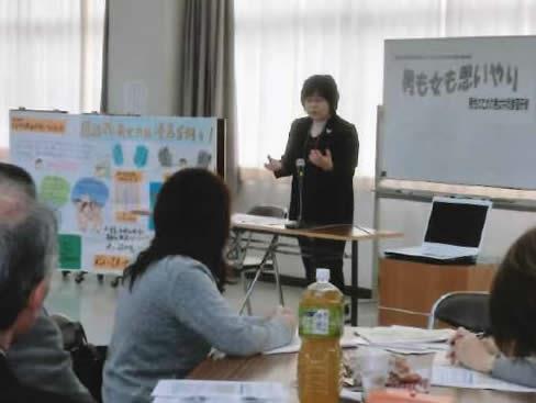 鳥渕朋子さんの講演