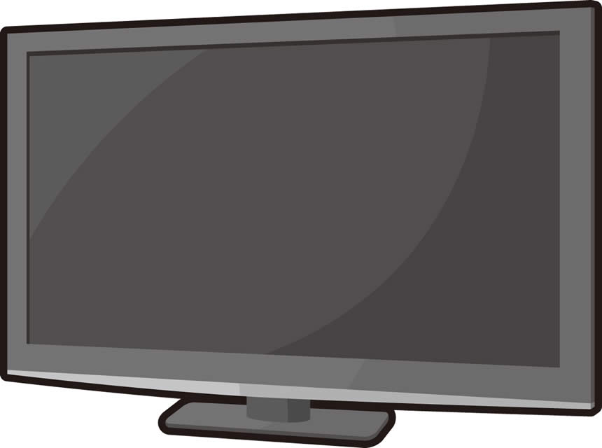 液晶テレビの画像