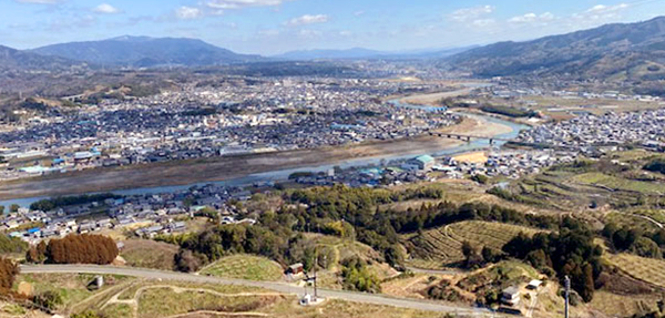 ②高野山町石道展望台