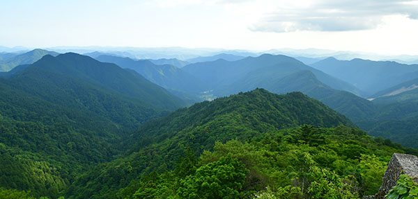 ④法師山山頂