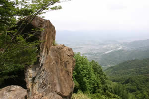 明神岩の写真