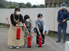 消火器取り扱い訓練