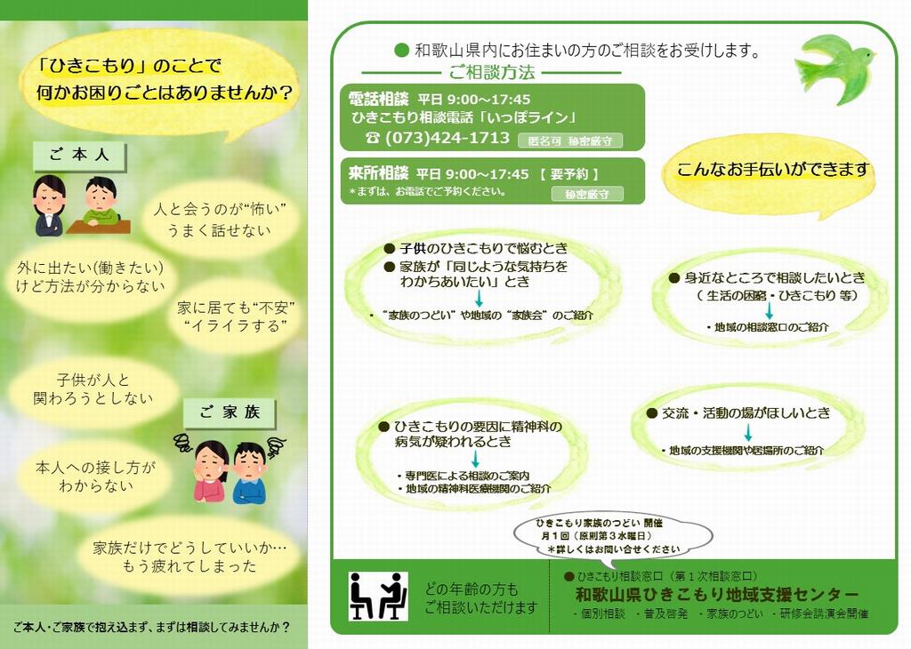 ひきこもり地域支援センター 和歌山県