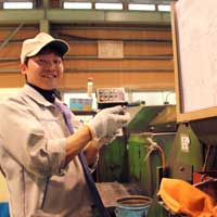 田辺金属工業株式会社（田辺市）桑本　豊さん　27歳の写真3