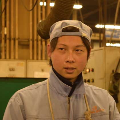 株式会社メイワ(紀の川市)殿最 大介さん 25歳の写真