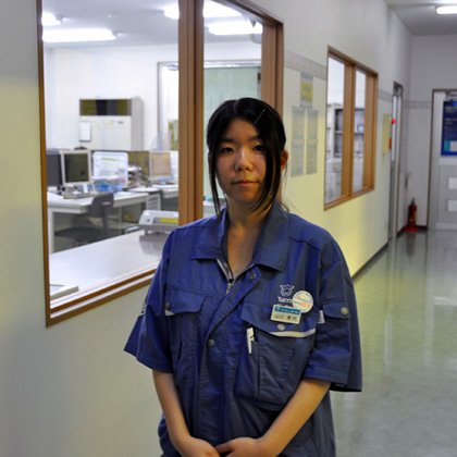 太洋工業株式会社(和歌山市)山口 孝代さん 21歳の写真