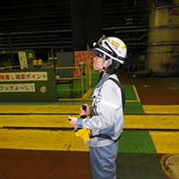 新日鐵住金株式会社和歌山製鐵所（和歌山市）山内　紀子さん　24歳の写真3