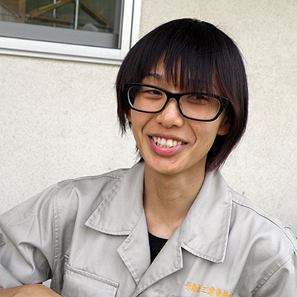 竹島工建設株式会社(有田郡有田川町)谷 悠さん 28歳の写真