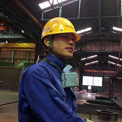 株式会社北川鉄工所 和歌山工場(橋本市)藤岡 章平さん 26歳の写真