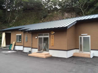 古座川町鳥獣食肉処理加工施設外観の写真