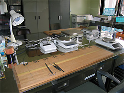 生物測定室の写真
