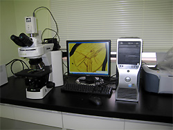 耳石日輪測定システムの写真