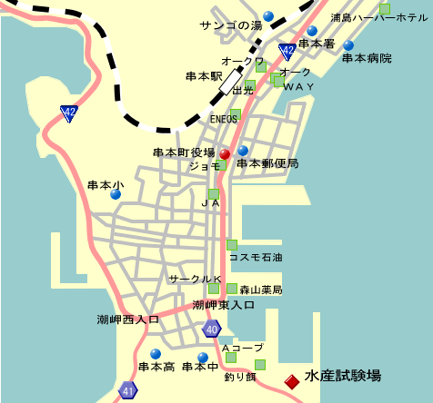 串本町案内図の画像