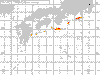 最新カツオ漁場探索マップの画像