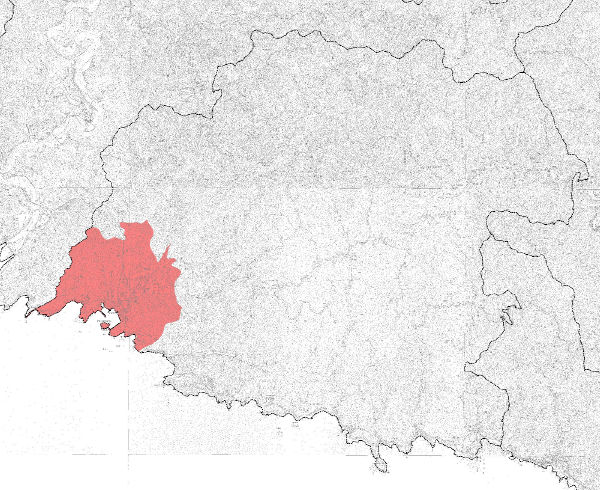 すさみ町白地区域図の画像