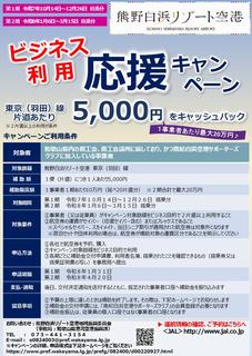 キャンペーンチラシ