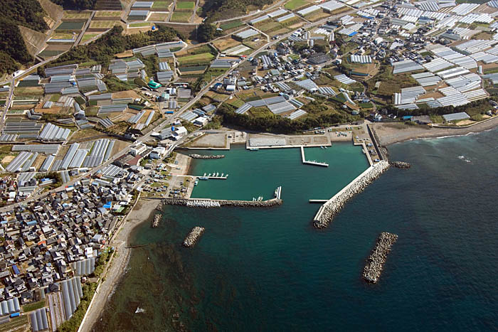 上野漁港の写真