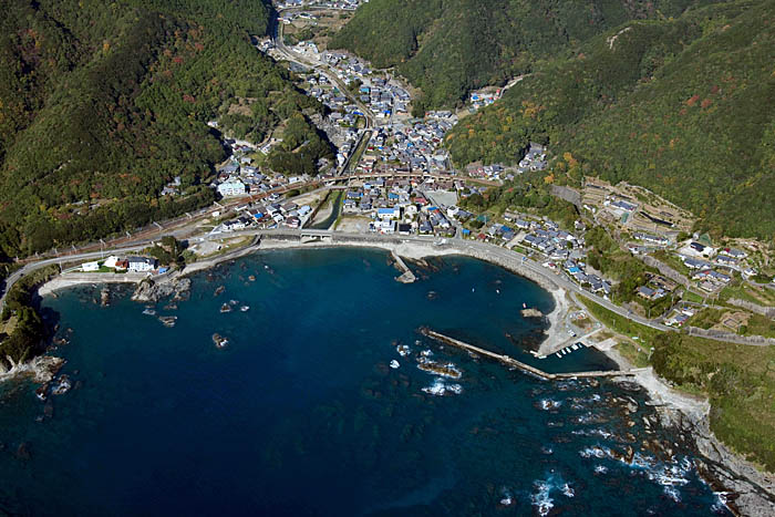 江住漁港の写真