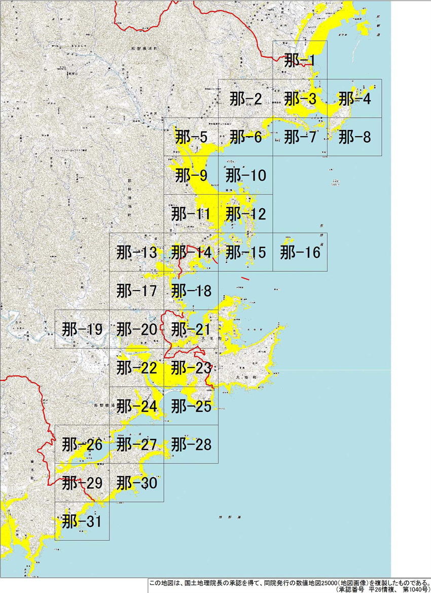 那智勝浦町の地図