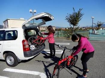 車から降ろす