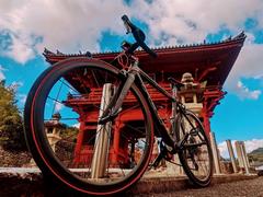赤と自転車