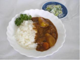 柿カレーの写真