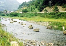 平成10年の川の様子の写真