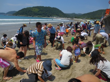 海水浴場誘客イベントの画像