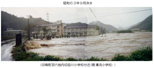 昭和63年9月洪水