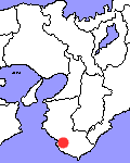 ガーベラ和歌山県　西牟婁地域地図