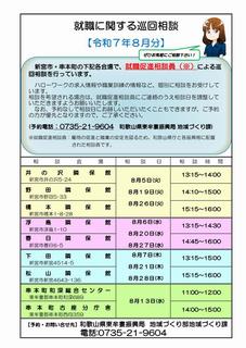 R7.8月就職巡回相談