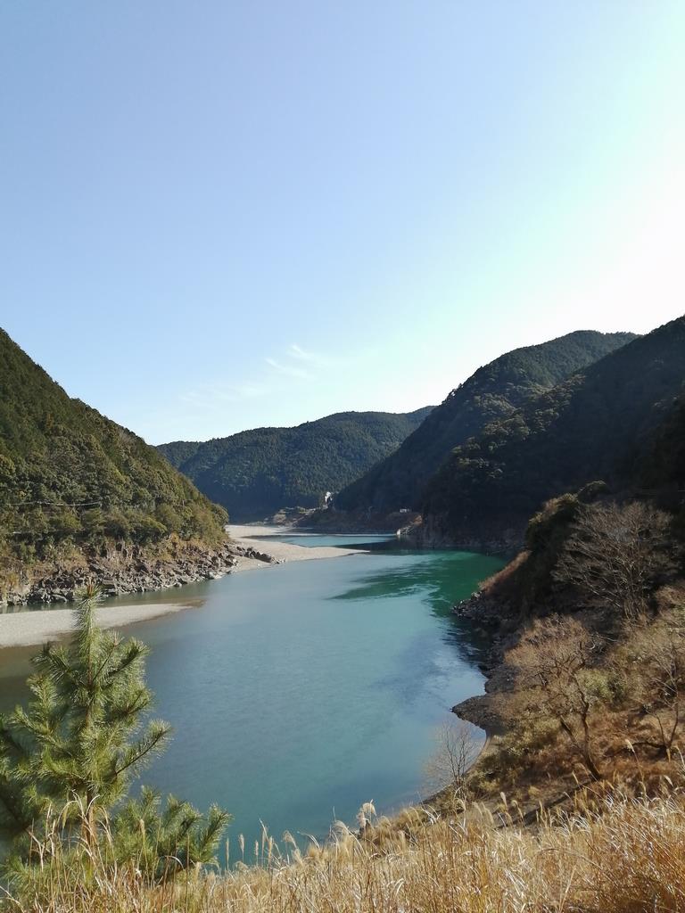 熊野川の景観
