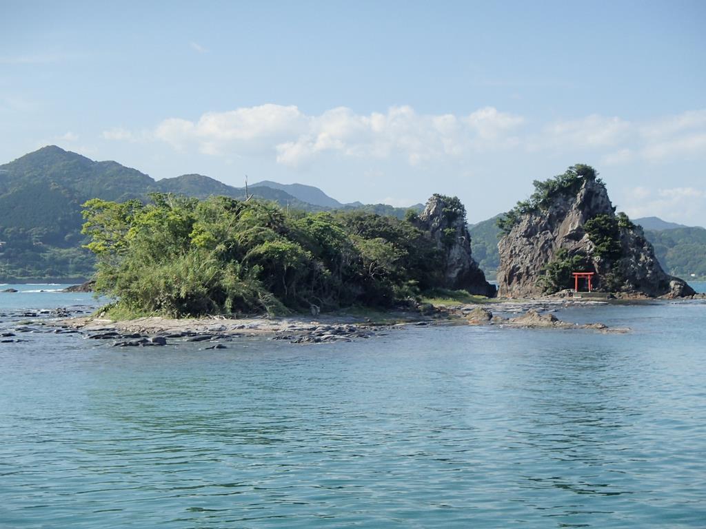 弁天島とお蛇浦