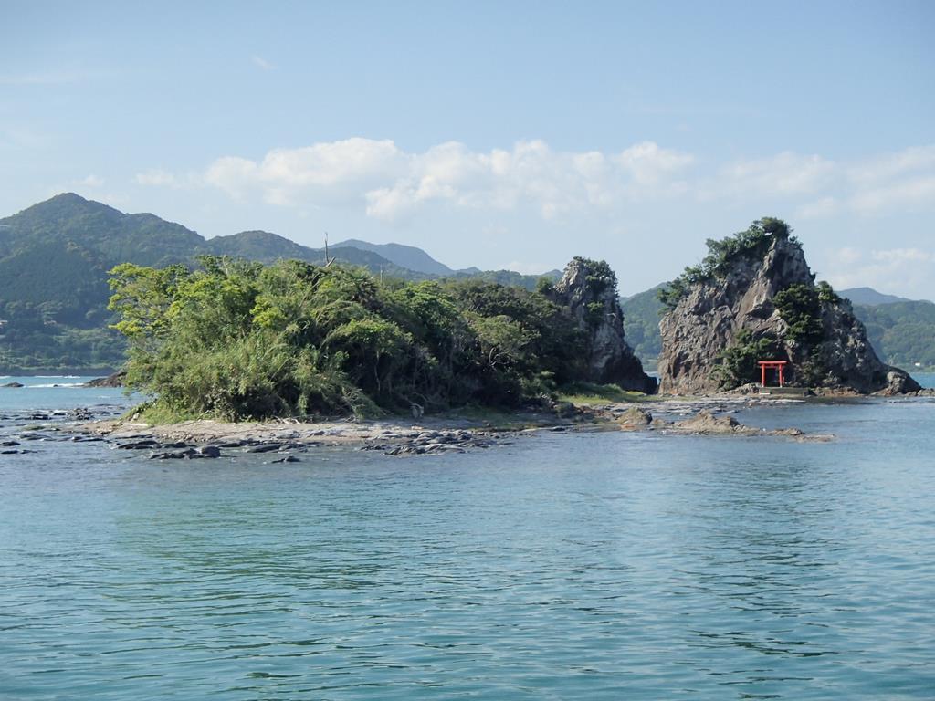 弁天島とお蛇浦