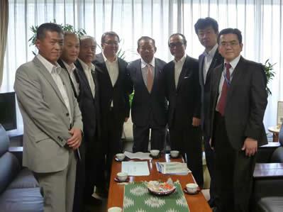 二階俊博自民党総務会長を訪問の画像