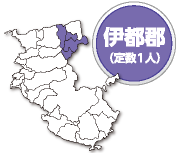 伊都郡 定数1人