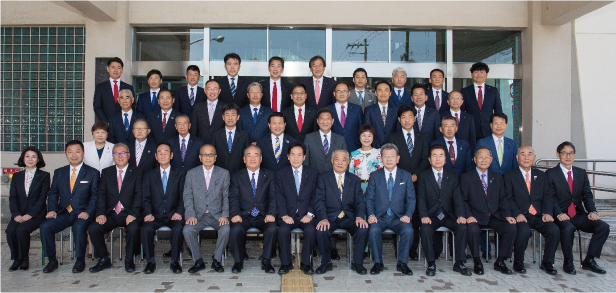 議員初総会の写真