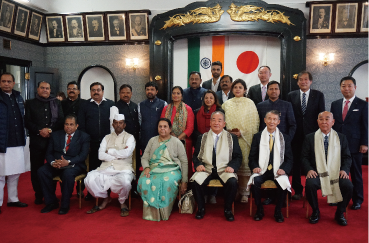 インド・マハラシュトラ州議会来訪の写真