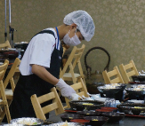 土産店での職場体験活動
