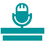 マイクのアイコン