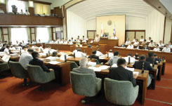 議場風景