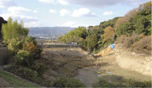 被災地の調査 写真2